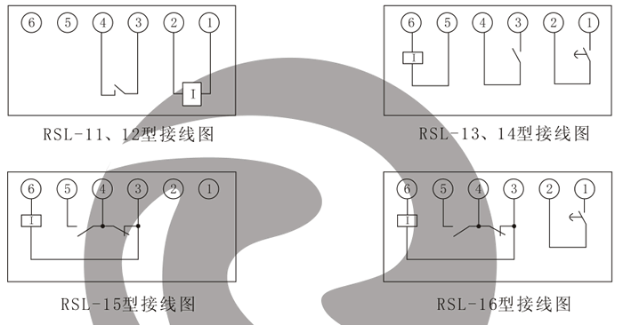 RSL-12產品接線圖