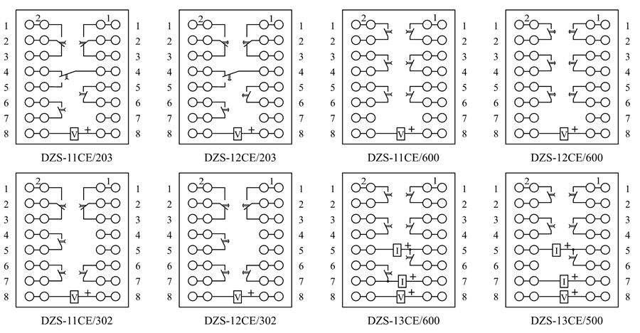 DZS-12CE/600內部接線圖