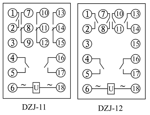 DZJ-11內部接線圖