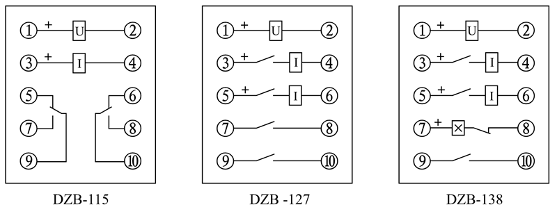 DZB-138內部接線圖