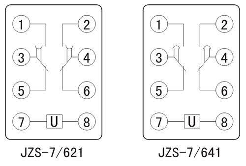 JZS-7/641內部接線圖