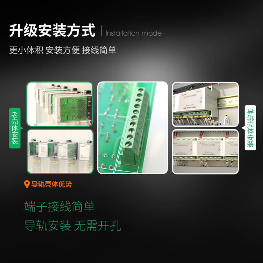 SRS-24VDC-3Z-8A導軌安裝結構