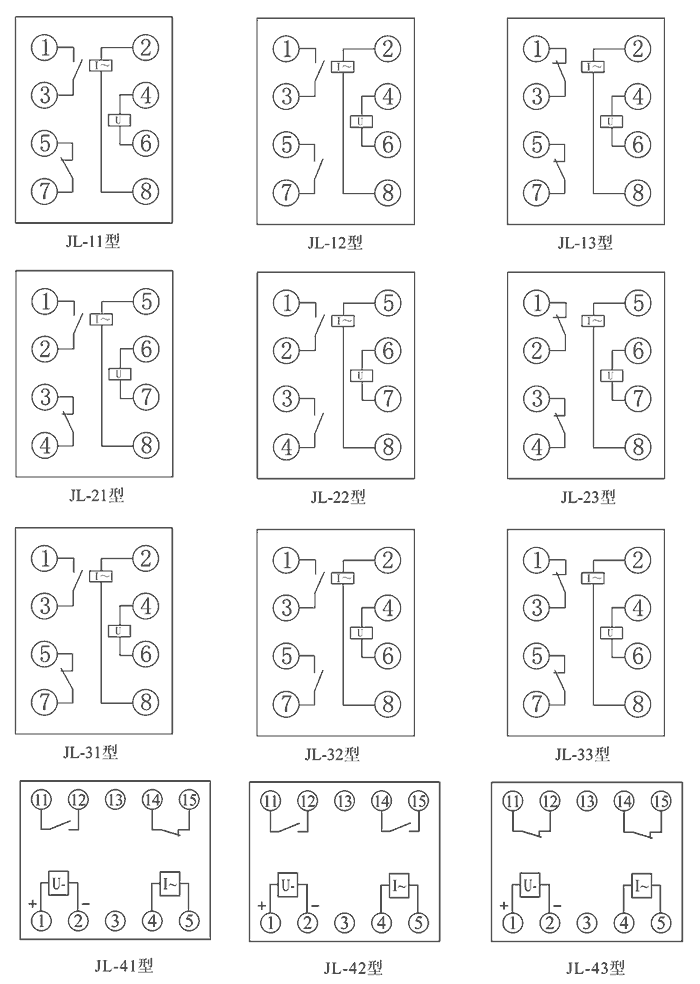 JL-41內部接線圖