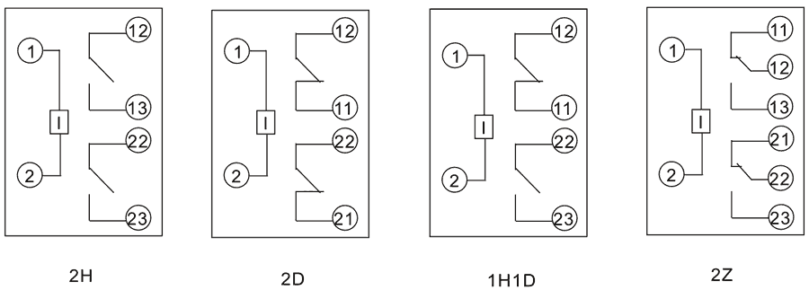 HDLN-2-2D-2內部接線圖