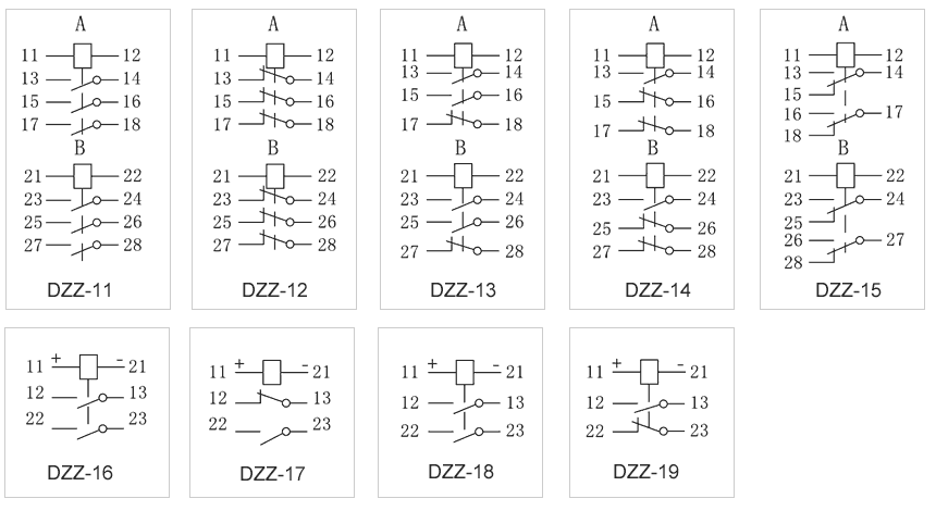 DZZ-17內部接線圖