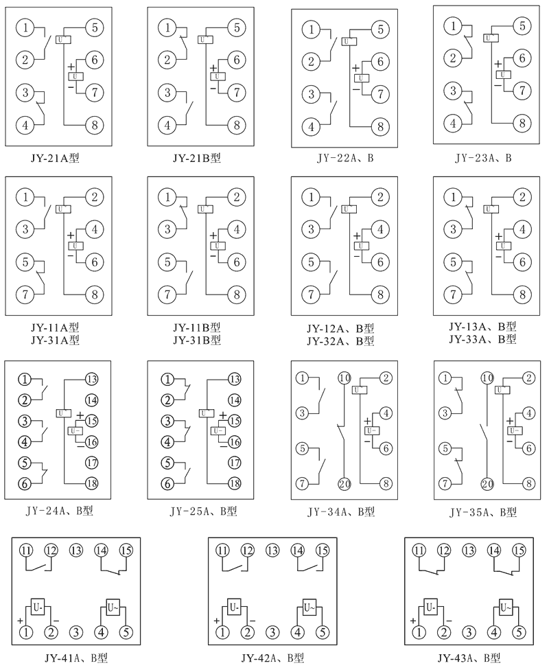 JY-22A內部接線圖