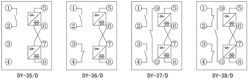 DY-36/D內部接線圖