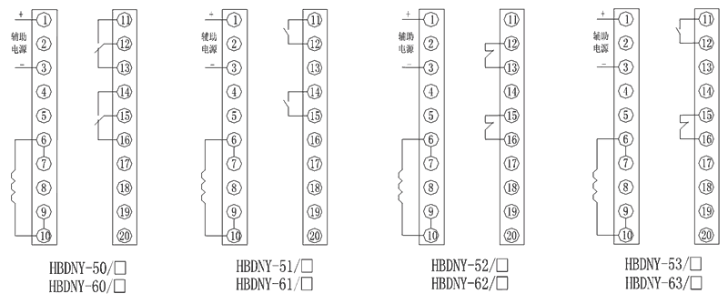 HBDNY-62內部接線圖