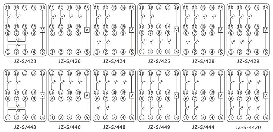 JZ-S/446內部接線圖