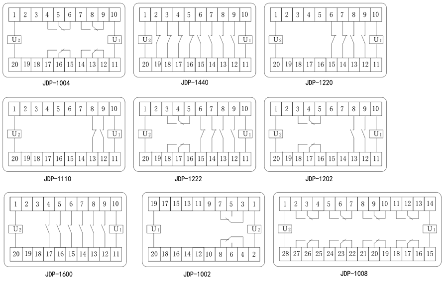 JDP-1004內部接線圖